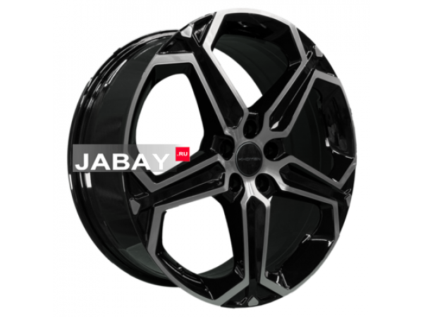 Khomen Wheels 7,5x19/5x114,3 ET40 D60,1 KHW1909 (NX/RAV4) Black-FP