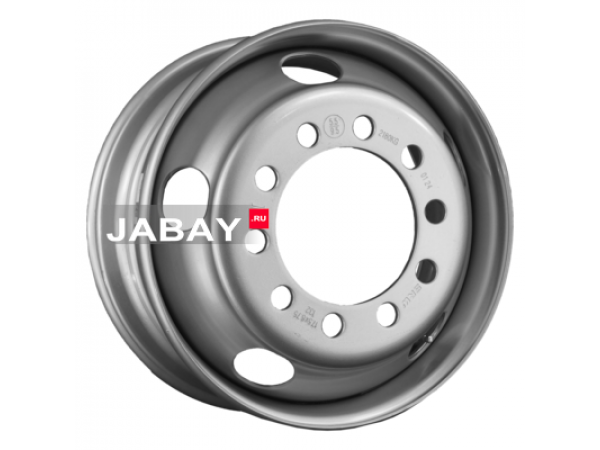 SRW 6x17,5/10x225 ET176 D135 Silver (3176072)