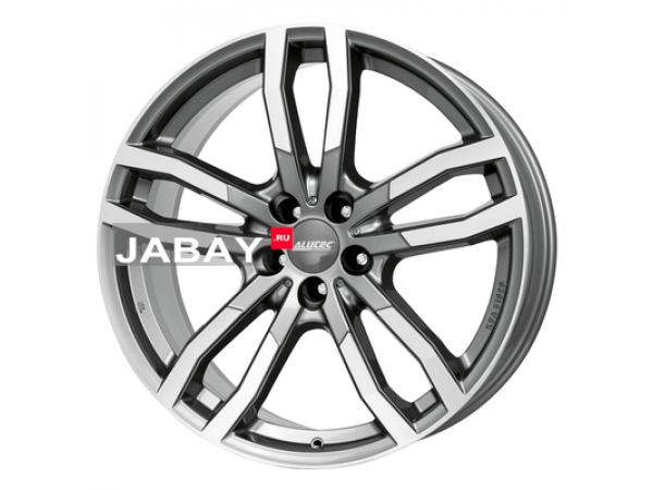 Alutec 9,5x21/5x112 ET53 D66,5 DriveX Metal Grey Front Polished