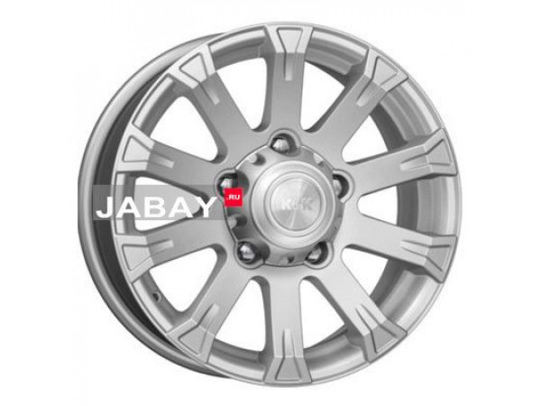 K&K 7x16/5x139,7 ET35 D108,5 Байкал (КС601) Сильвер