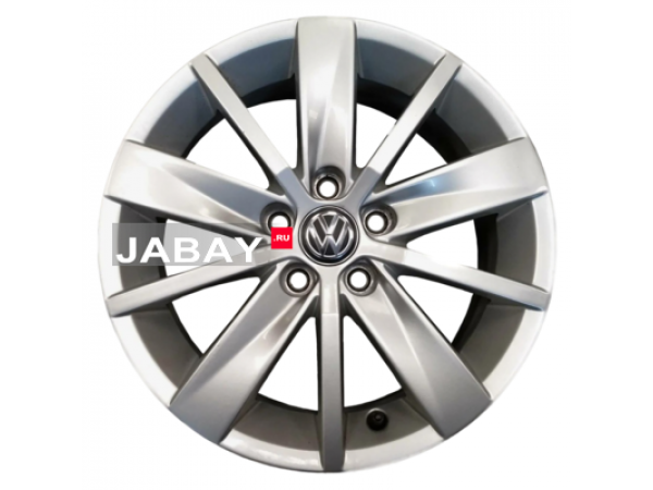 СКАД 6x15/5x100 ET40 D57,1 Original Tosa VW Polo Silver