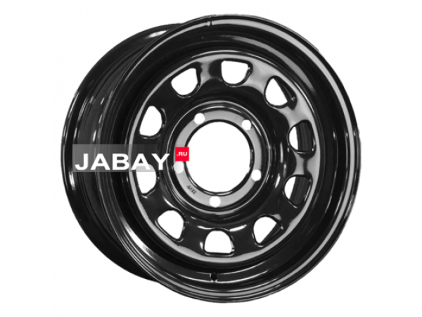 ZEPP 4х4 8x16/6x139,7 ET-25 D110 Toyota Nissan Semicircle Gloss Black (LTM)