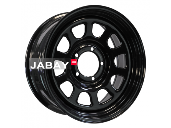 ZEPP 4х4 8x18/5x139,7 ET15 D110 УАЗ, ГАЗ Соболь, Dodge Ram 1500 Semicircle Gloss Black (LTM)