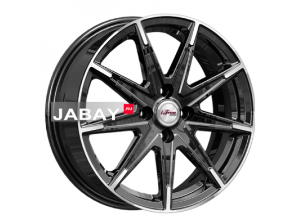 iFree 6x16/4x100 ET45 D60,1 Хит (КС1081) Блэк Джек